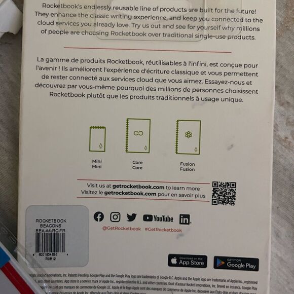 4 packs beacons by rocketbook + dry erase labels - smart whiteboard chalkboard - Picture 2 of 4